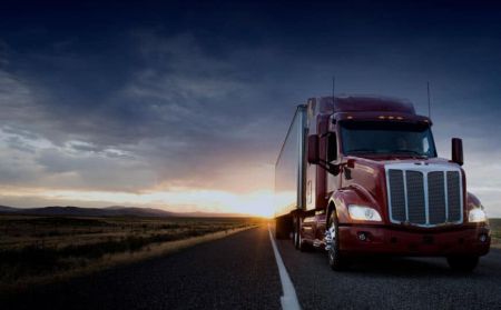 web development freightech cover front us truck